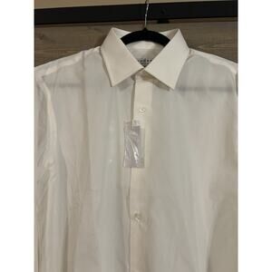 Modena Contemporary Fit Button Down Men’s Large 16 1/2 34/35 NWT